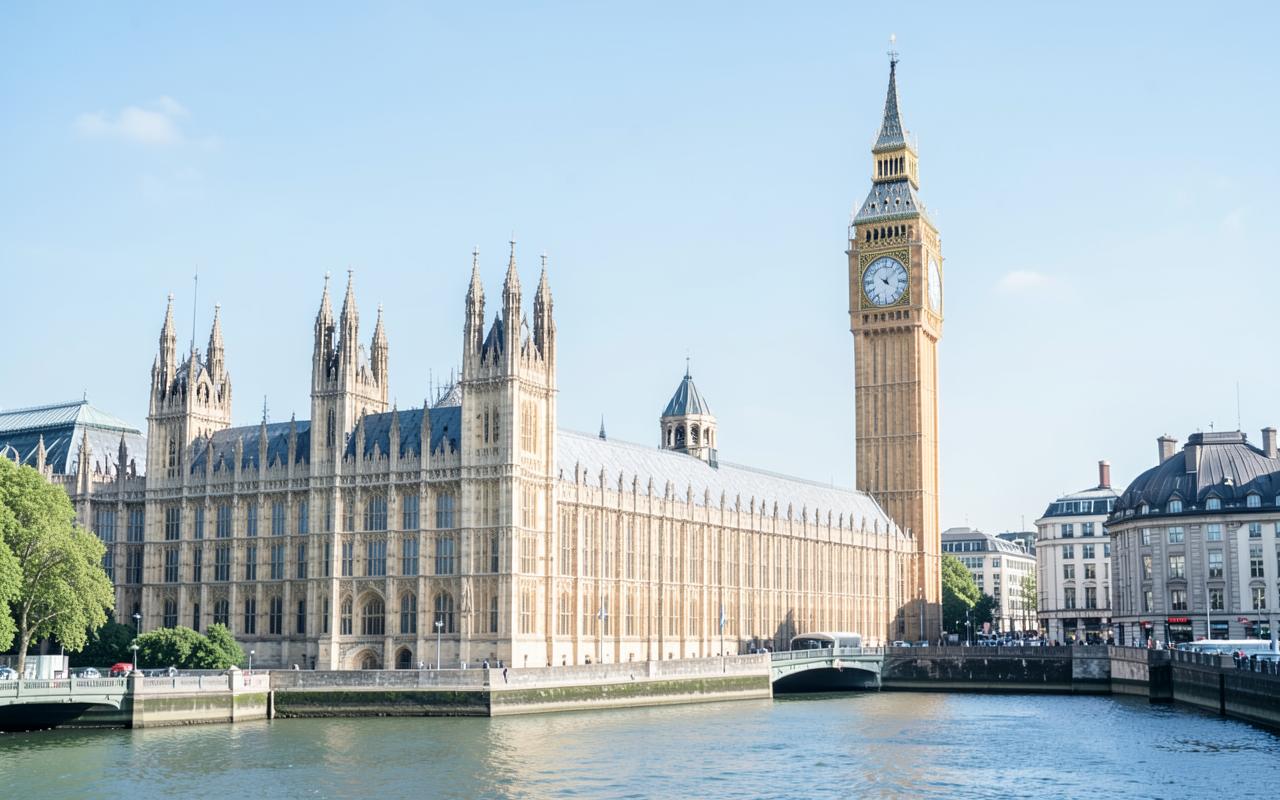 Londra'da Westminster ve Big Ben